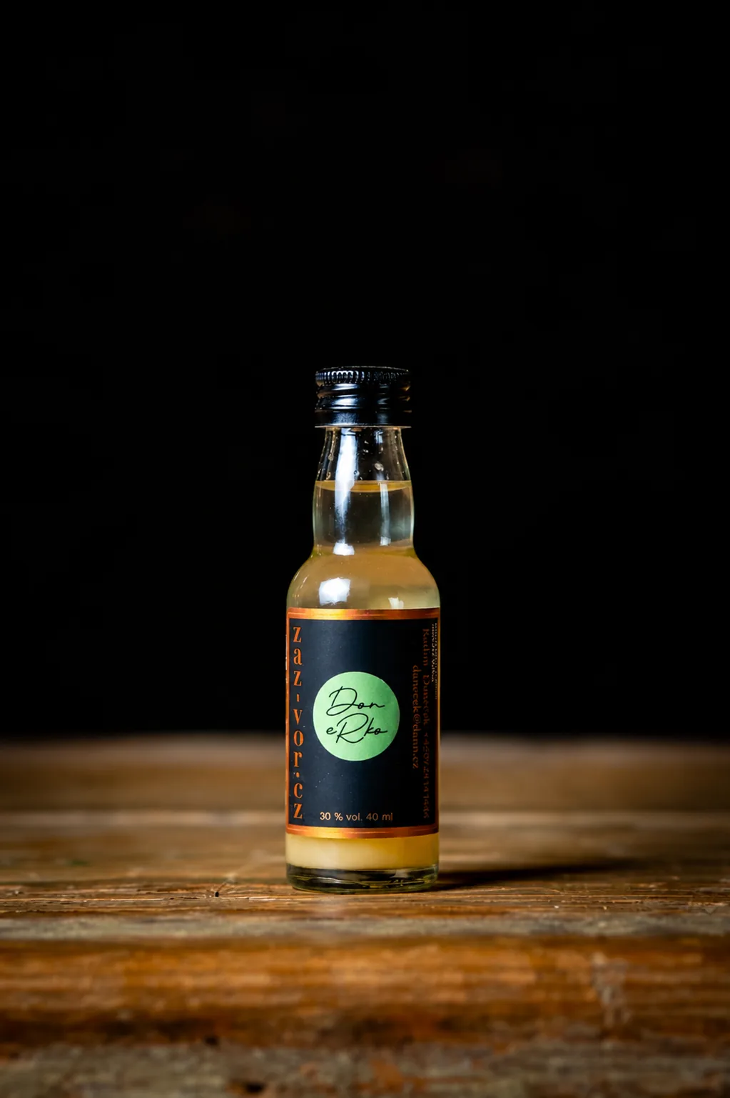 ZAZ-VOR Mini Don — zázvorový likér 40 ml